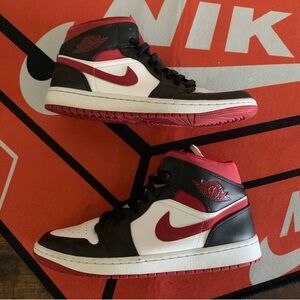 Nike Air Jordan Retro Black Red White Sneakers